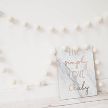 Load image into Gallery viewer, Ivory Felt Pom Pom Garland