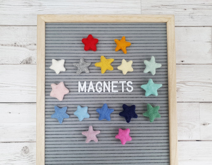 Felt Star Magnets